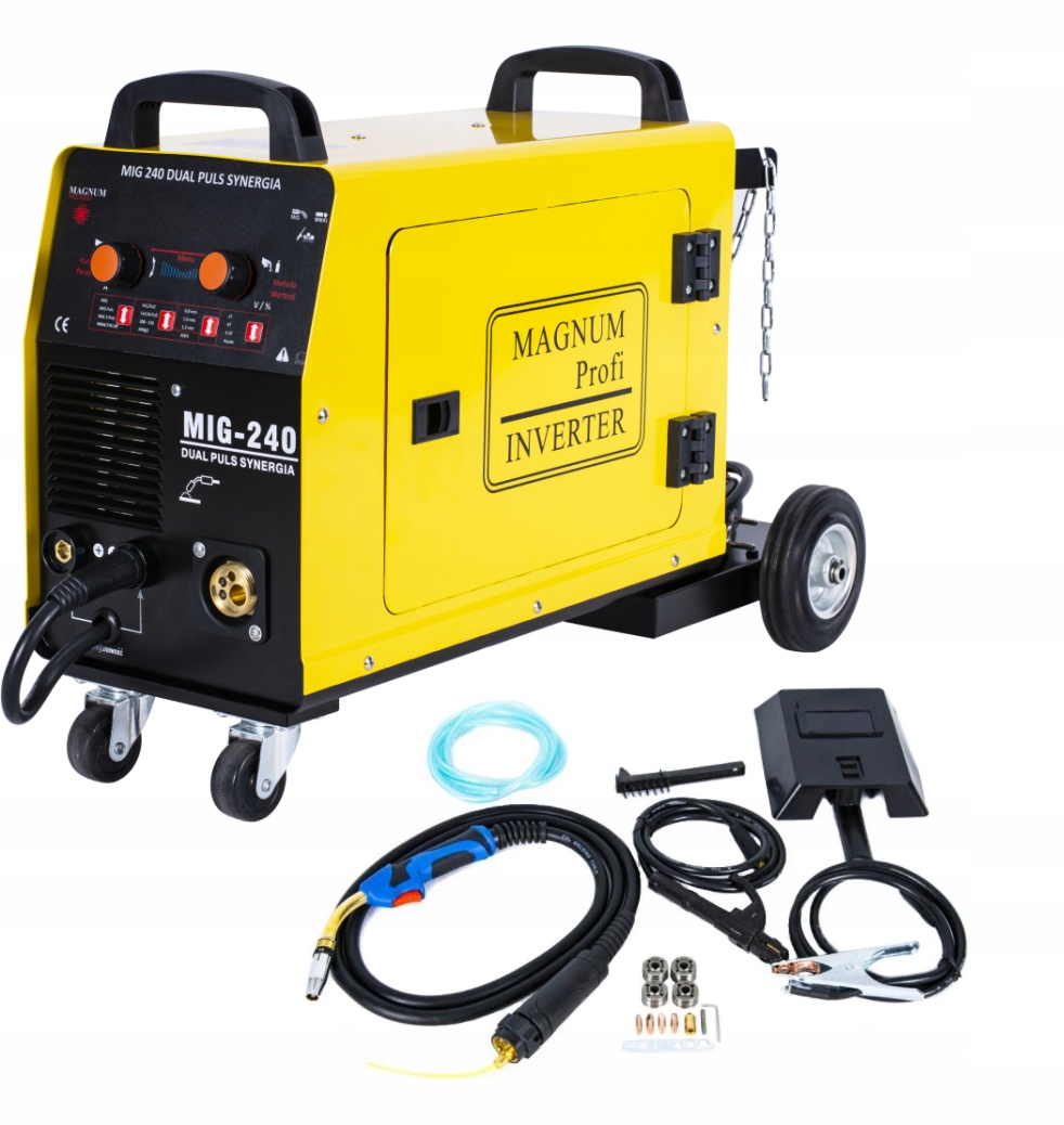 ЗВАРЮВАЛЬНИЙ АПАРАТ MIGOMAT MAGNUM MIG 240 DUAL PULS SYNERGIA