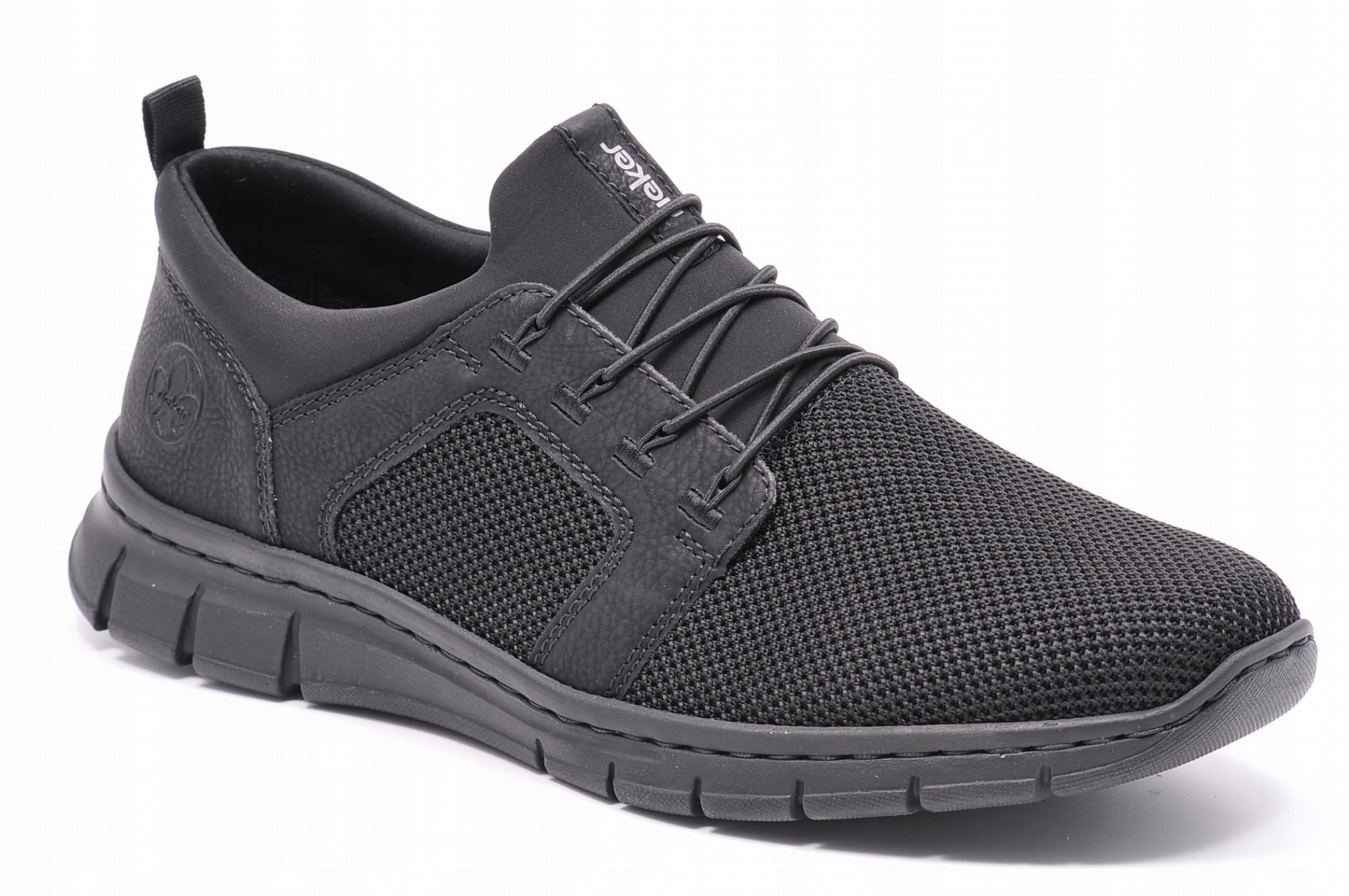 Polobotky Rieker B7796-01 Černé Velikost 43