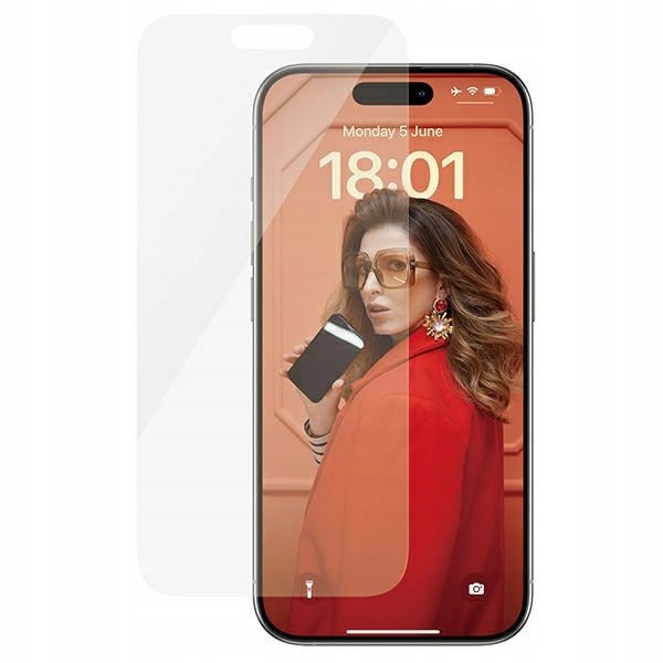PanzerGlass Classic Fit Ochrana displeje pro iPhone 15 Pro 6.1" (2806)
