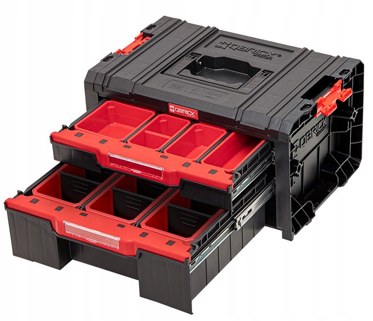 SKRZYNIA MODUŁOWA Z 2 SZUFLADAMI QBRICK SYSTEM PRO TOOLBOX 2.0 EXPERT Kod producenta SKRPROD2ECZAPG011