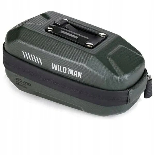 Wildman Sakwa Rowerowa Pod Siodełko Na Zamek 0,8L GD700 Zielona Jakość