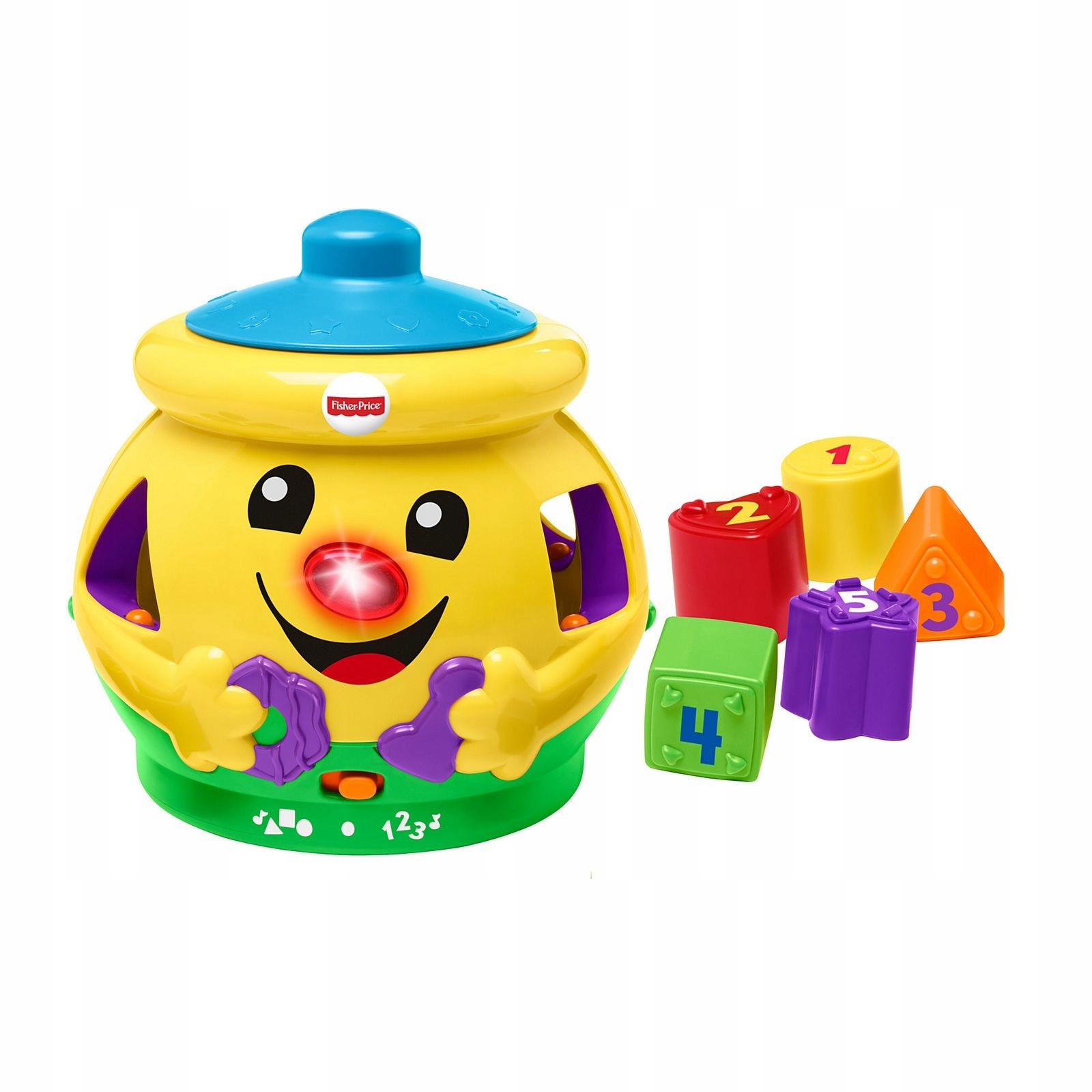 

K0428 Fisher Price Garnuszek Na Klocuszek
