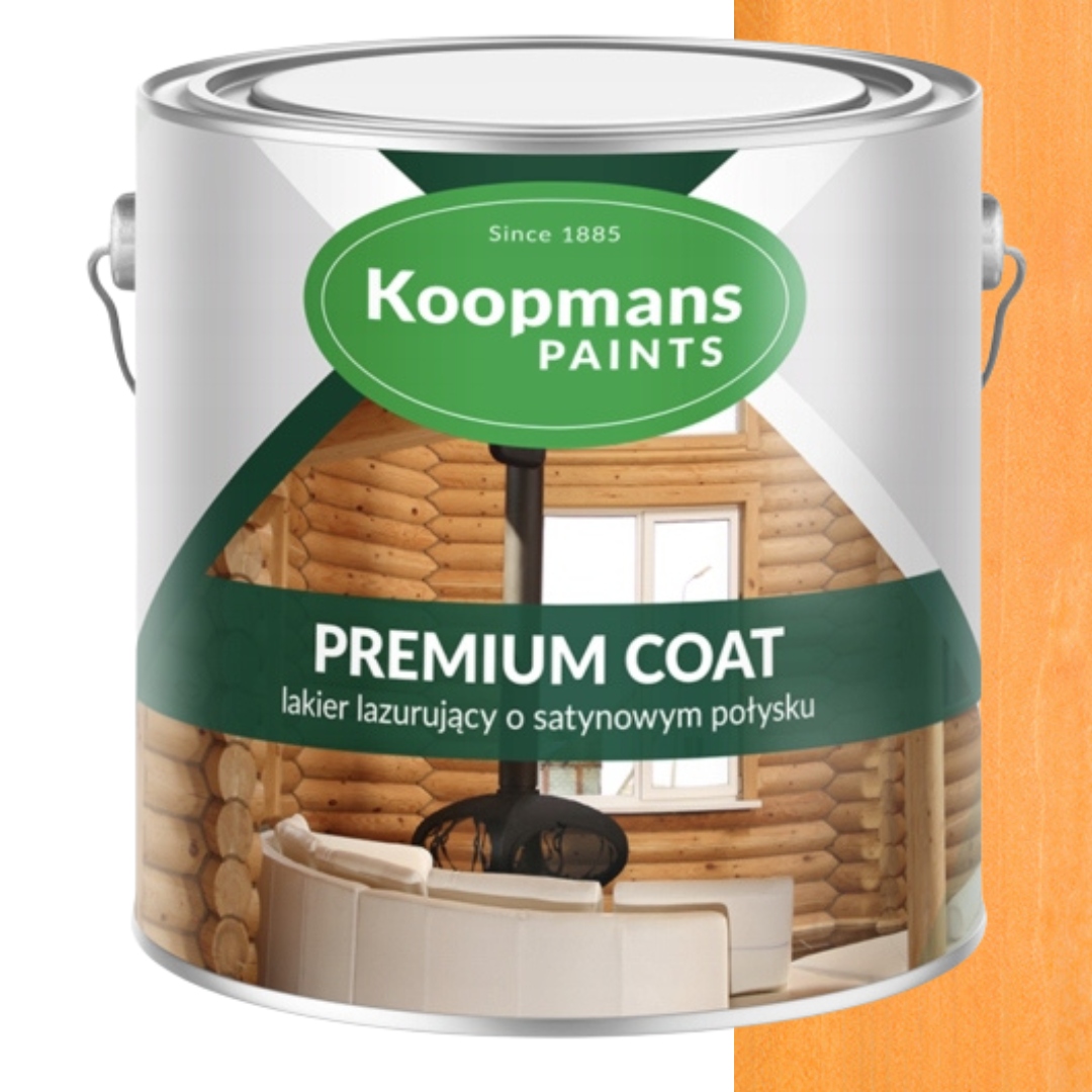 Koopmans Premium Coat 2,5 L Akrylový Lak Na Dřevo 191 Mandarinkový Strom
