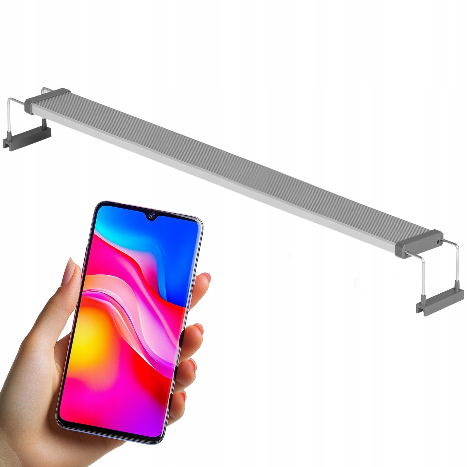 Led Lampa Rostlinné Akvárium Ovládaná Aplikací 120 – 140 CM Rgb Plná Spektra