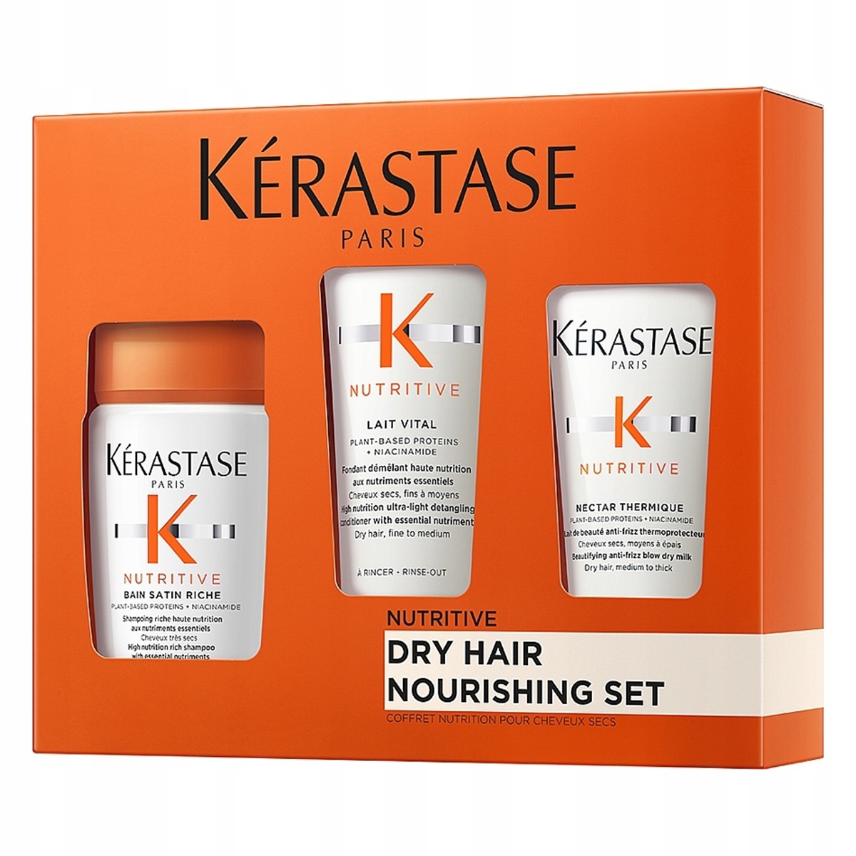 Krastase Nutritive Discovery Set zestaw mini produktów do włosów suchych