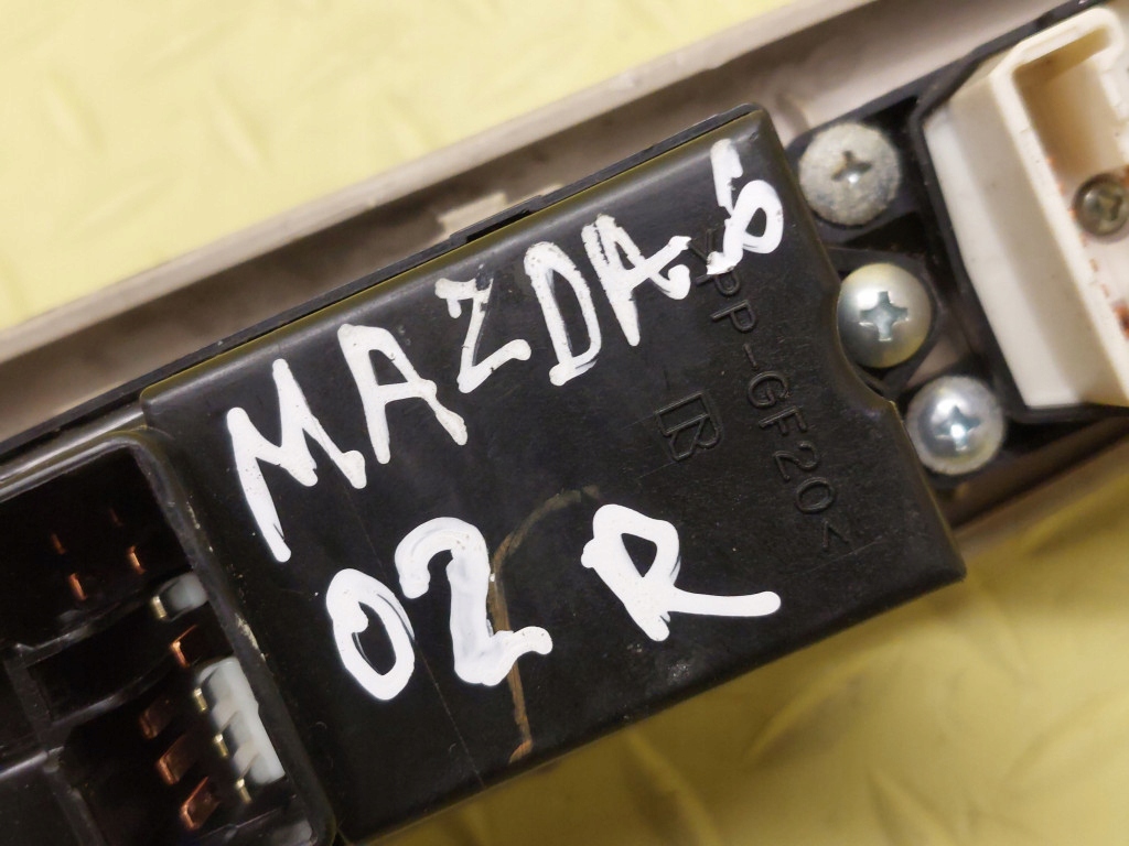MAZDA 6 window control switch of mirrors