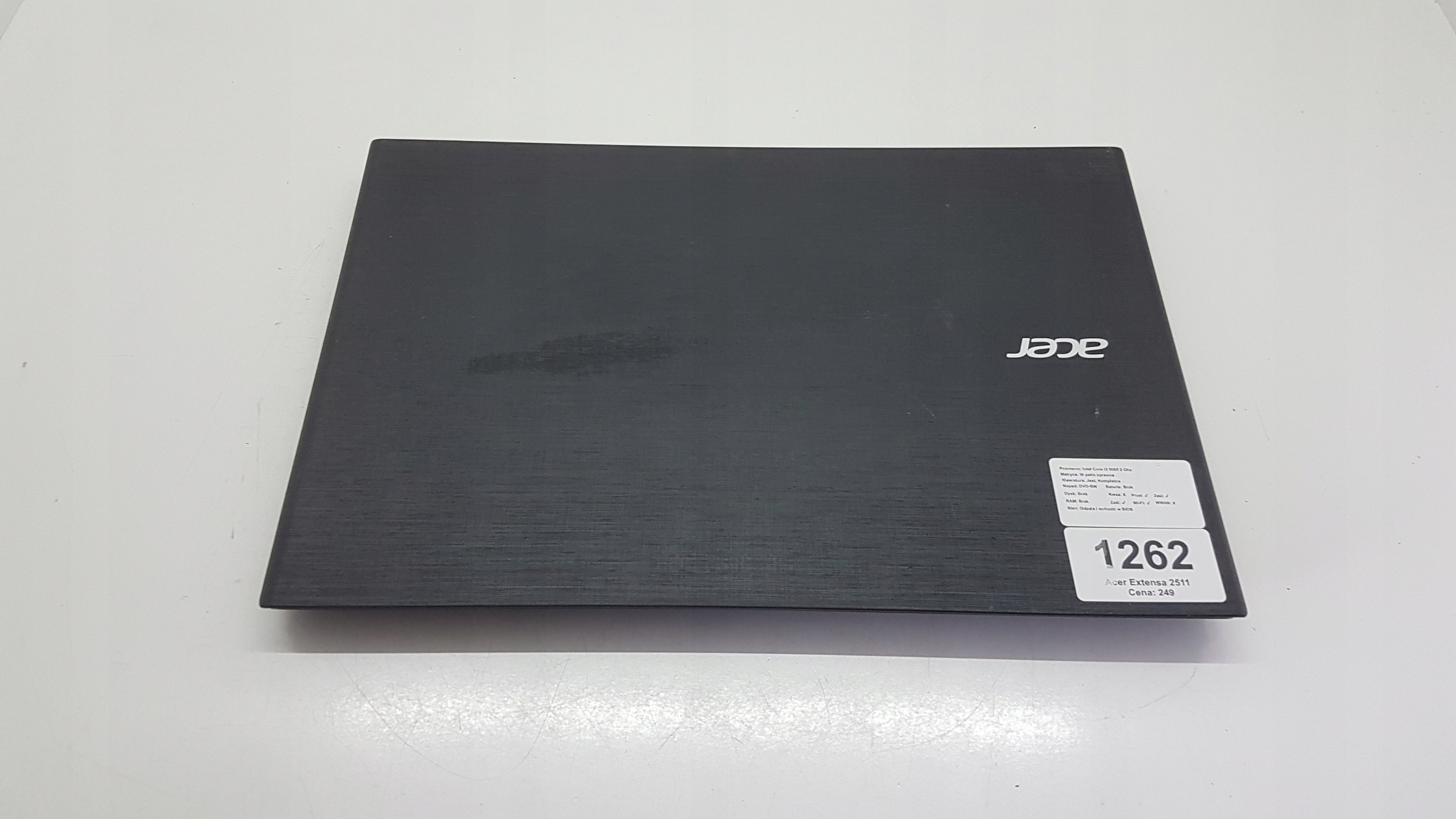 Notebook Acer Extensa 2511 (1262).