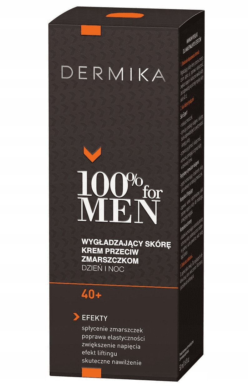 Dermika 100% FOR MEN krem do twarzy 40+