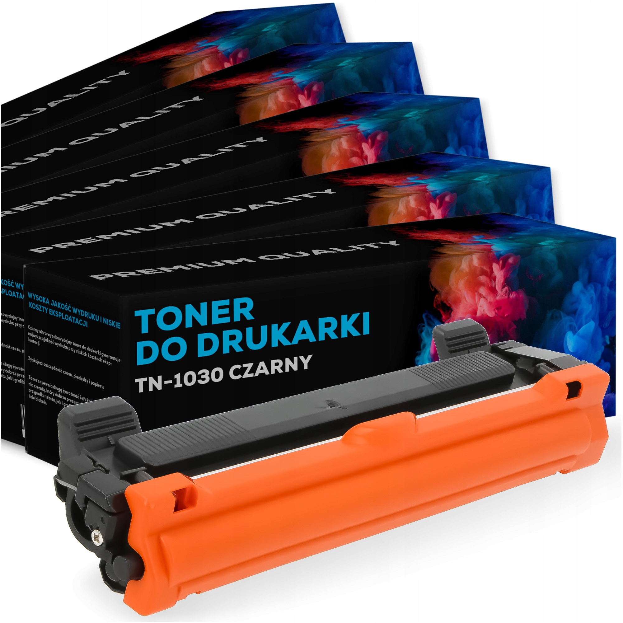 

5x Toner Brother TN-1030 HL1110 DCP-1510E DCP-1512