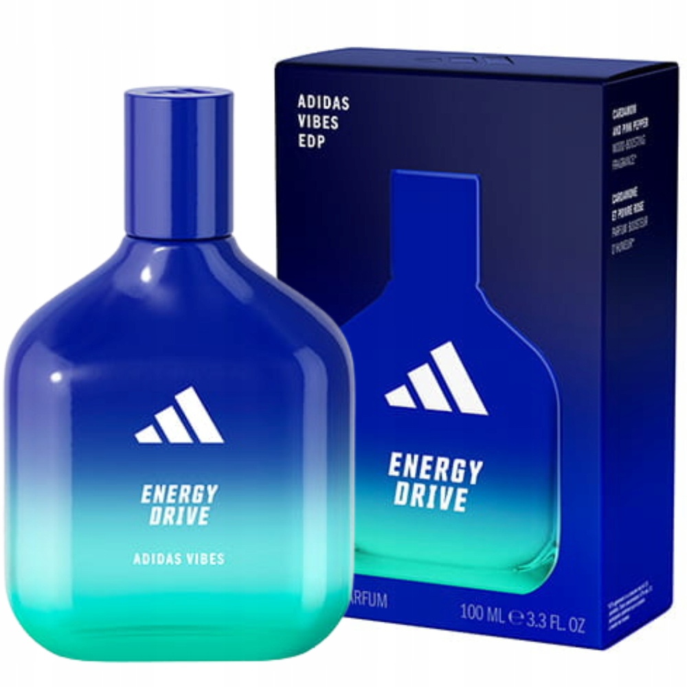 Adidas Vibes Energy Drive Edp Unisex Pánská parfémovaná voda pro ženy 100 ml