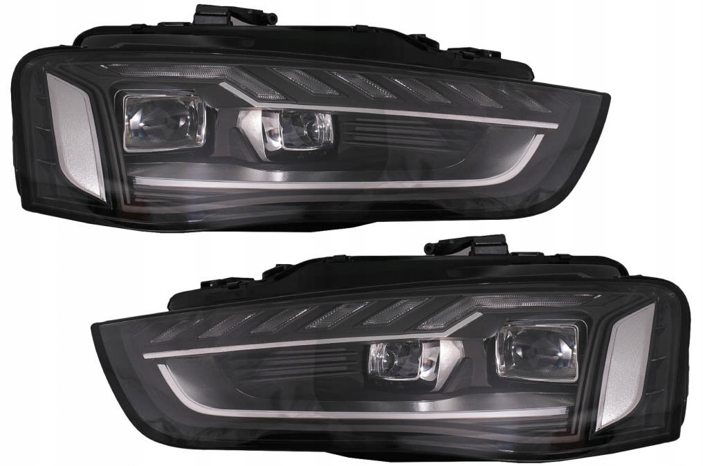 LAMPY LAMPA REFLEKTOR AUDI A4 B8 -15 LIFT FULL LED Strona zabudowy lewe + prawe