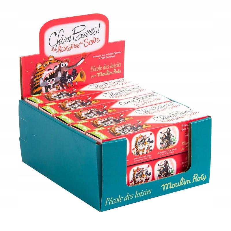 MOULIN ROTY Projektor do bajek latarka Pies Pourri Przygody Psa Marka Moulin Roty