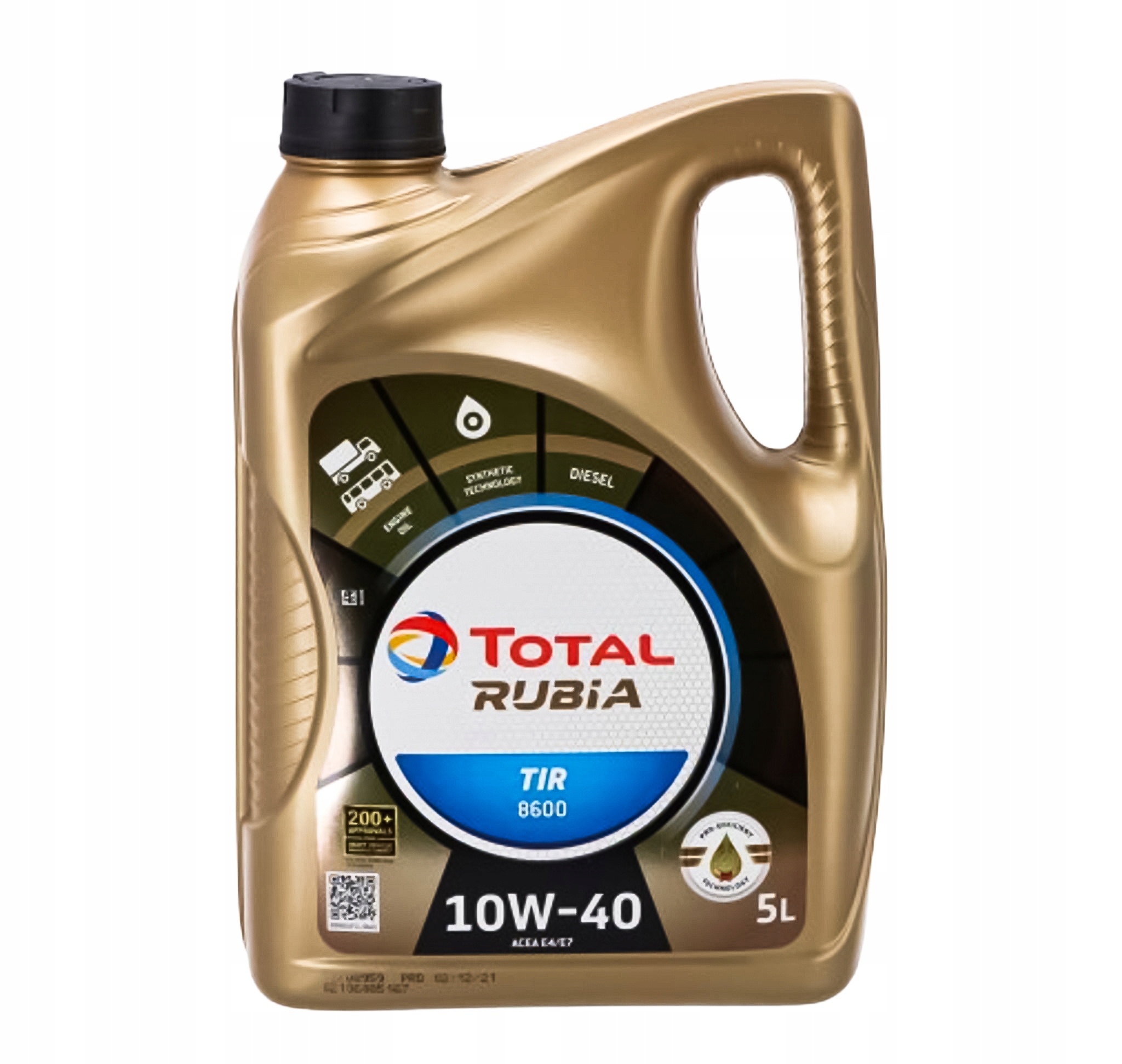 Olej total rubia tir 8600 10v40 5l Total 2148590
