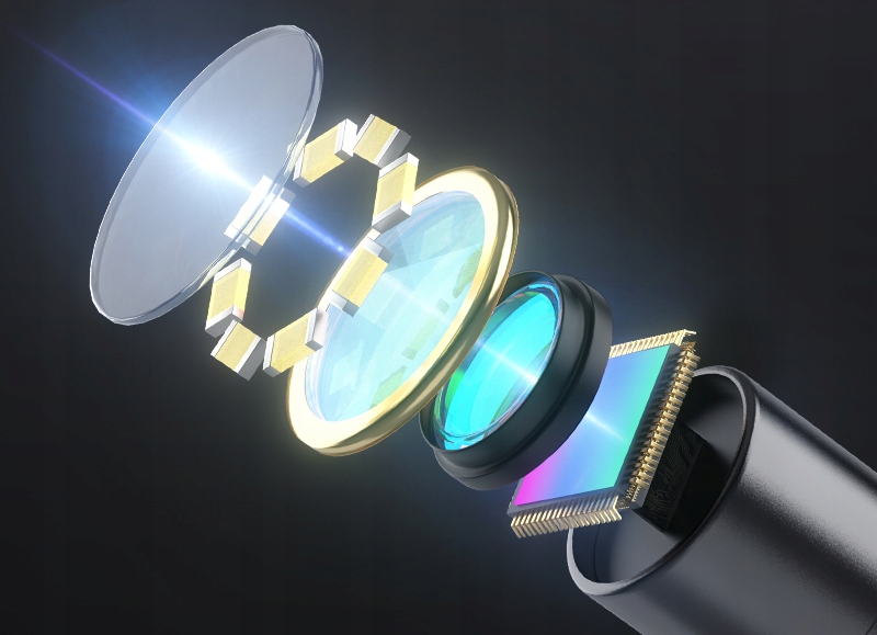 KAMERA INSPEKCYJNA WARSZTATOWA ENDOSKOP 5M FULL HD LCD do RUR SILNIKA LED Marka Blow