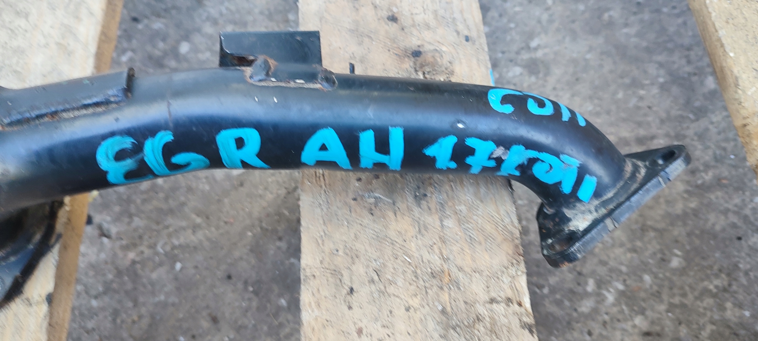 wiring pipe egr opel astra H 1,7 cdti