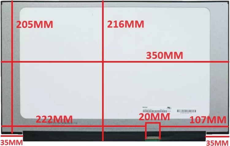 NOWA MATRYCA ZAMIENNA Z LP156WFH-SPR3 LP156WFB-SPV9 FHD IPS 30PIN MATOWA Producent Świat Matryc