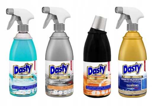 Levně Sada domácí chemie koupelna, indukce, Wc, kapalina na sklo