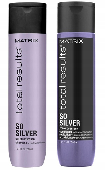 

Matrix So Silver Szampon Odżywka 600 Zimny Blond