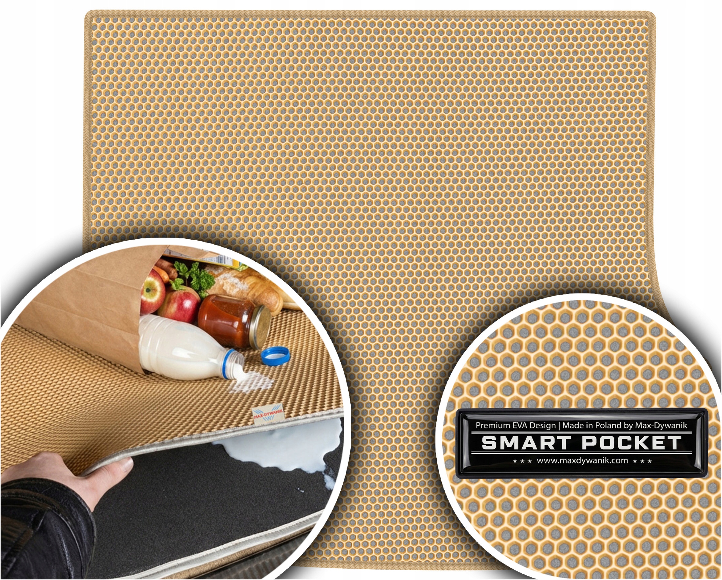 Opel Frontera B Long 1998-2003 Vložka do kufru Eva Smart Pocket Béžová