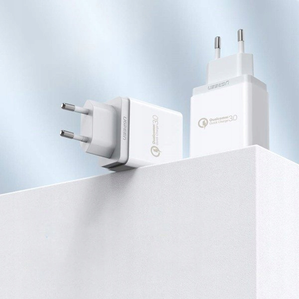 UGREEN SZYBKA ŁADOWARKA SIECIOWA PRZEWODOWA QC 3.0 18W 3A USB Marka Ugreen
