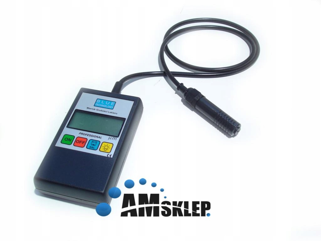 PROFESJONALNY MIERNIK GRUBOŚCI LAKIER AL P-11-S-AL Marka Blue Technology