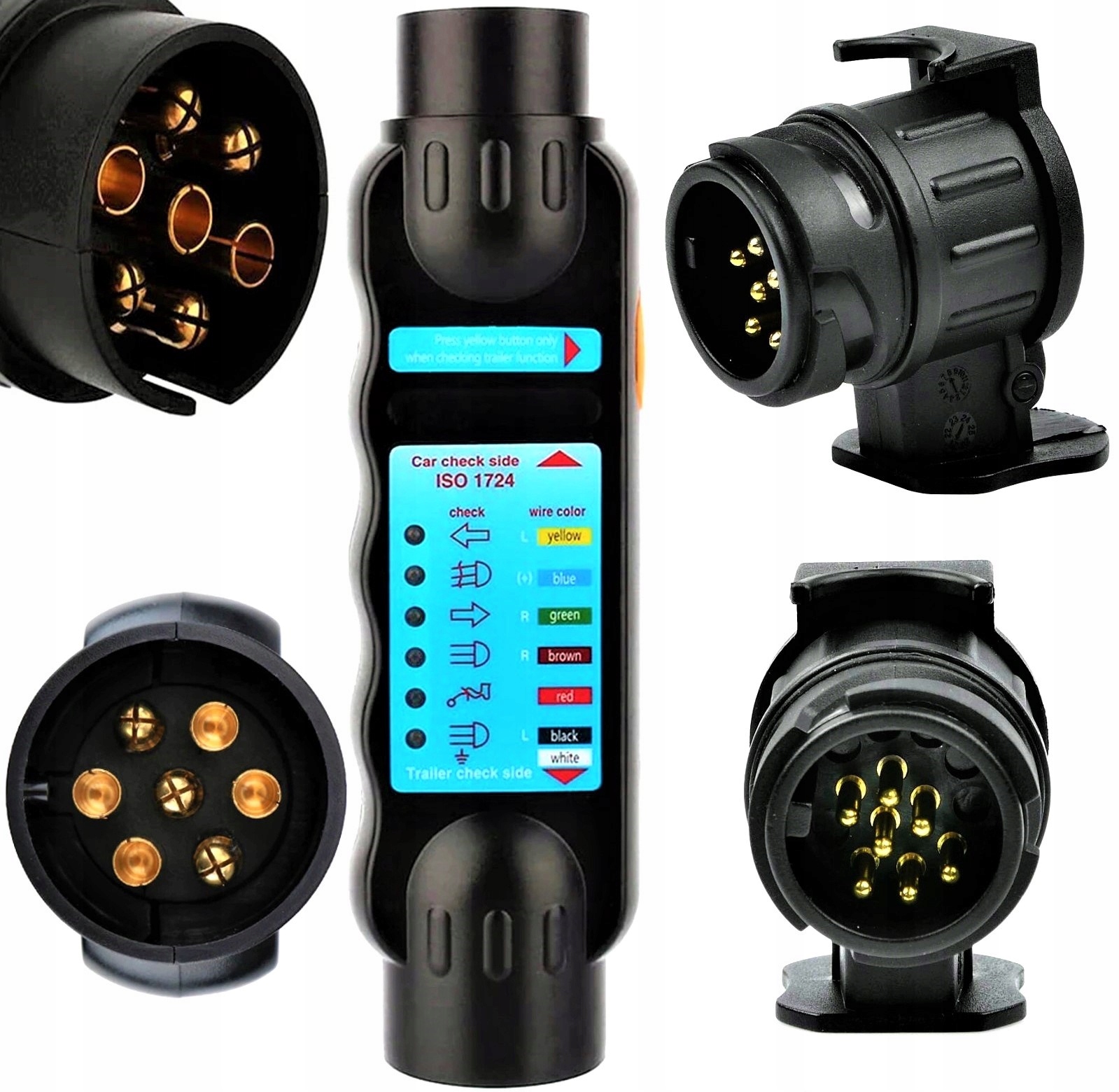 

Tester Gniazda Wtyczki Przyczepy Hak 7 13 Pin Amio