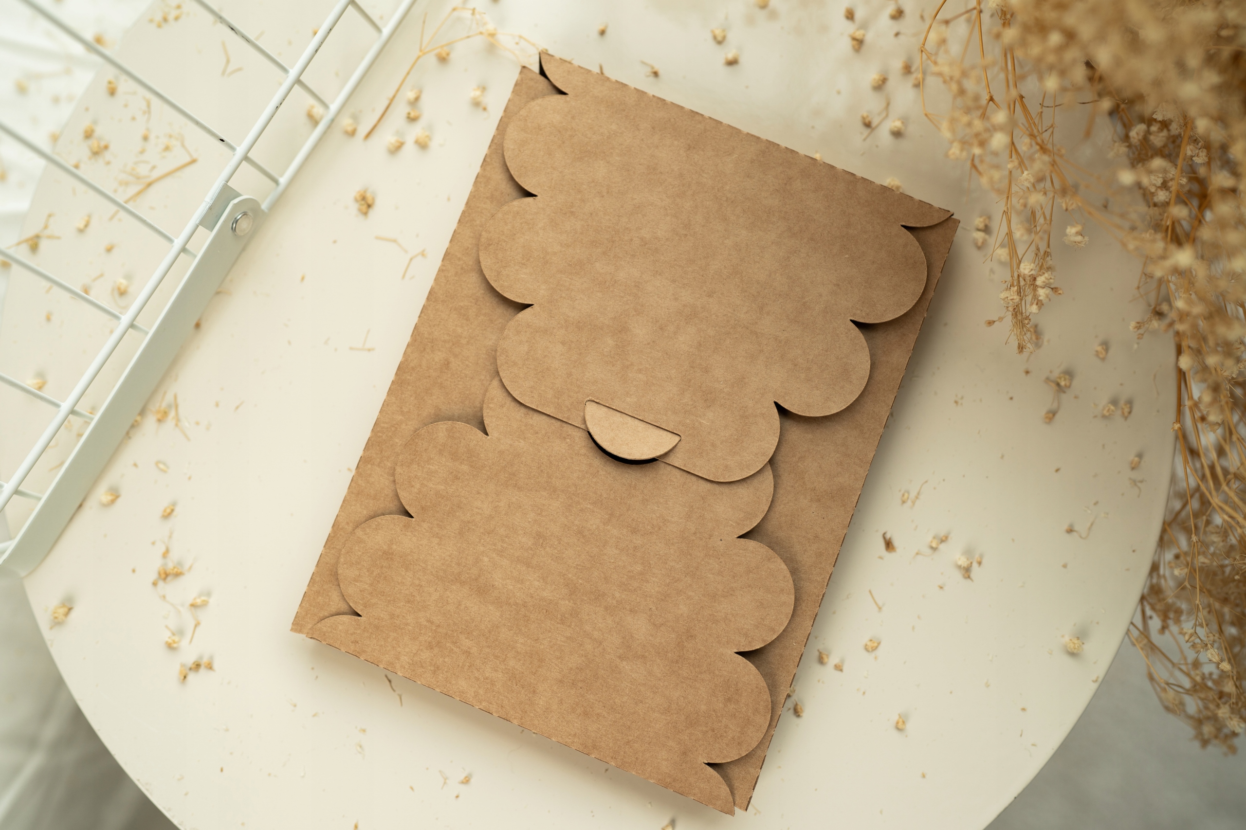 Folder na zdjęcia, koperta na odbitki, pudełko, 13x18 cm Kraft, 5 sztuk
