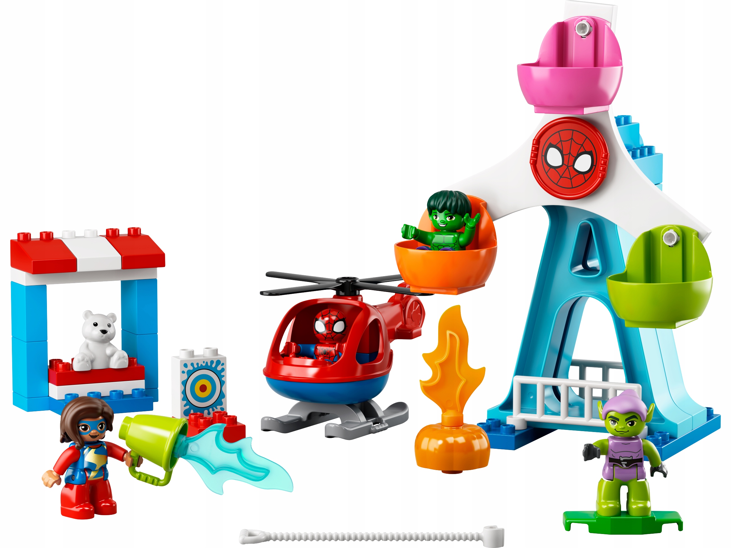 Lego 10963 Duplo Spider-Man a přátelé v veselém městečku