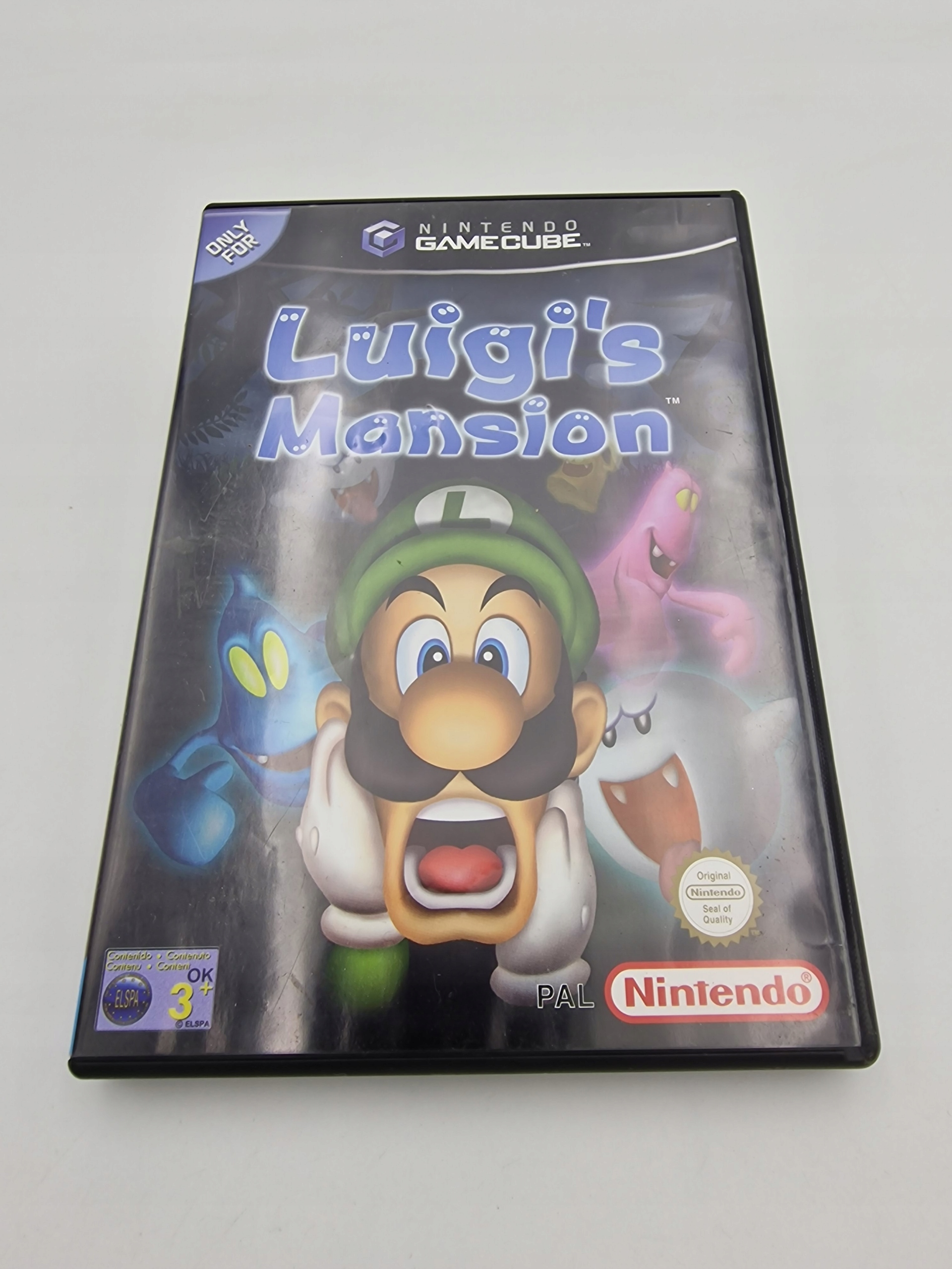NINTENDO GAMECUBE LUIGI'S MANSION Tematyka gry akcji