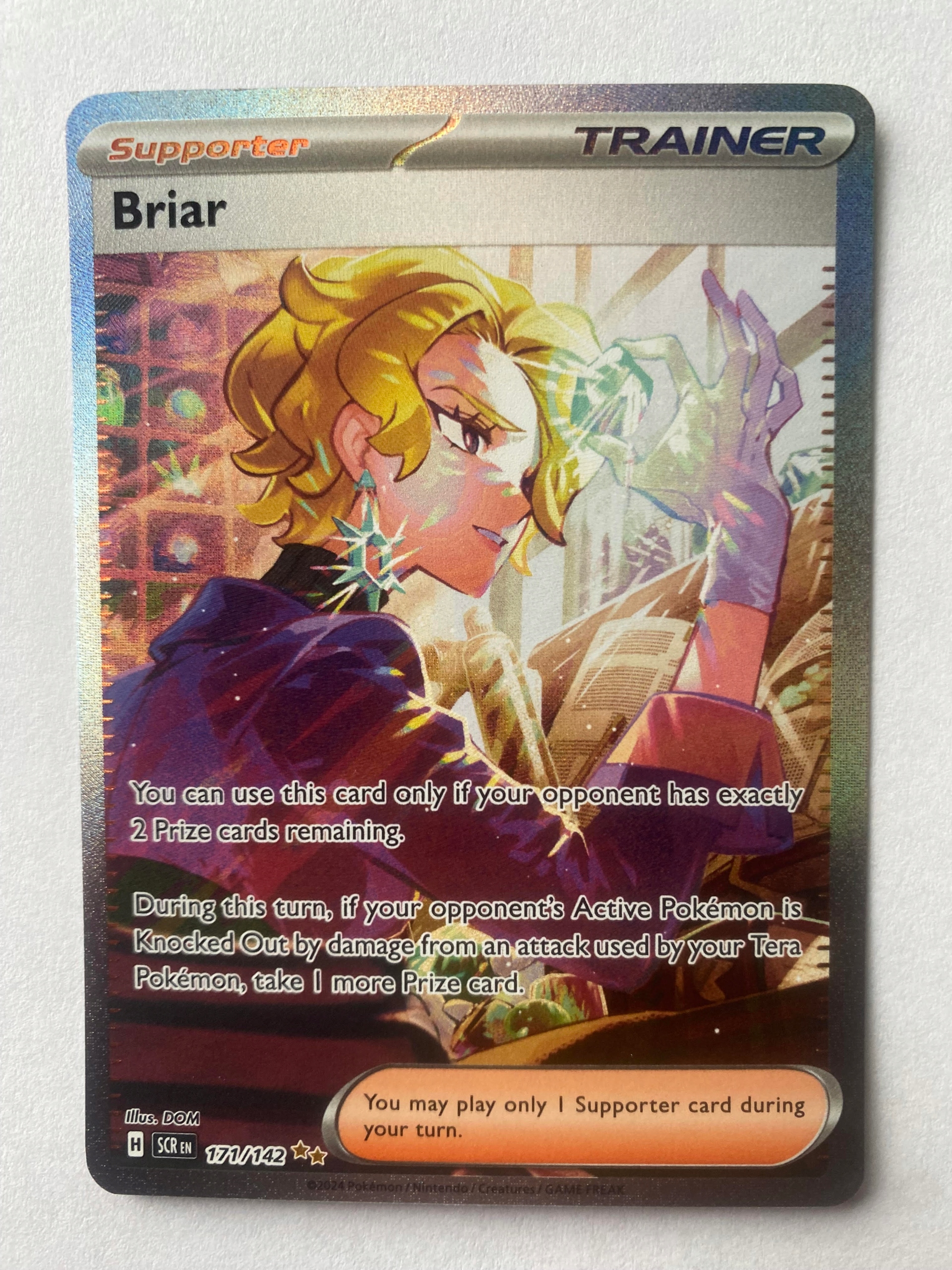 Karta Pokemon: Briar (SCR 171) / Stellar Crown