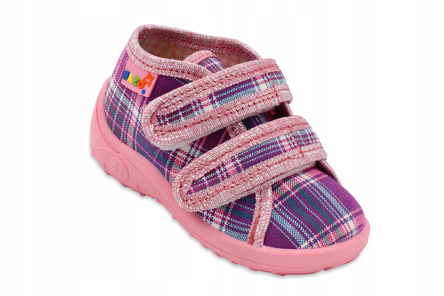 

Kapcie mocowane na rzepy Nazo lekkie bawełniane 24