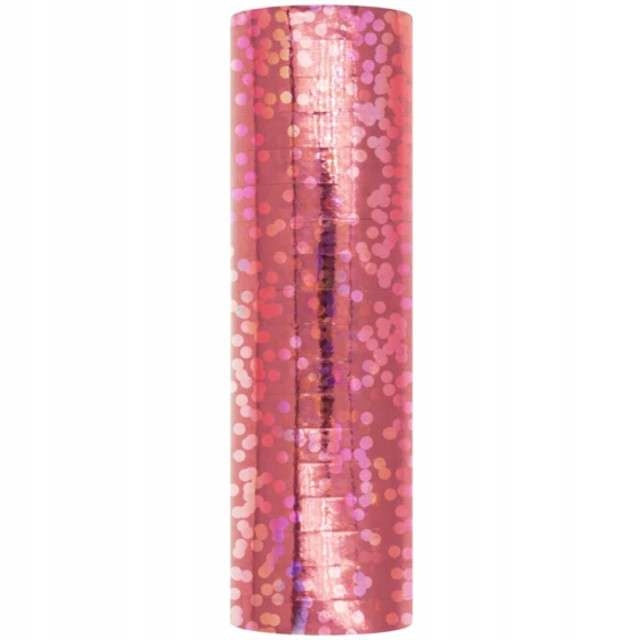 SERPENTYNA holograficzna RÓŻOWA brokat 18 rolek