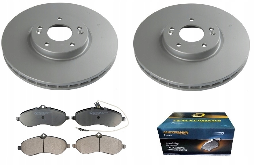 Kotouče Kostky Jumpy Expert Scudo 2007- Přední 280 mm