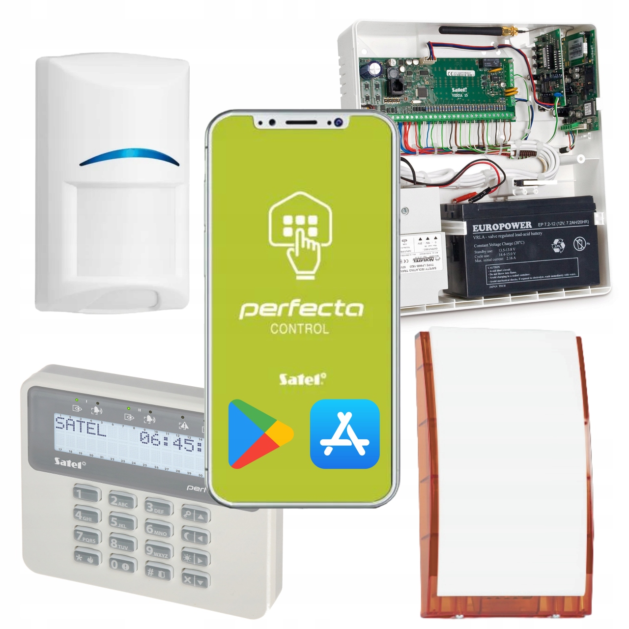 Zestaw alarmowy Satel Perfecta 32 Lte 1 czujnik