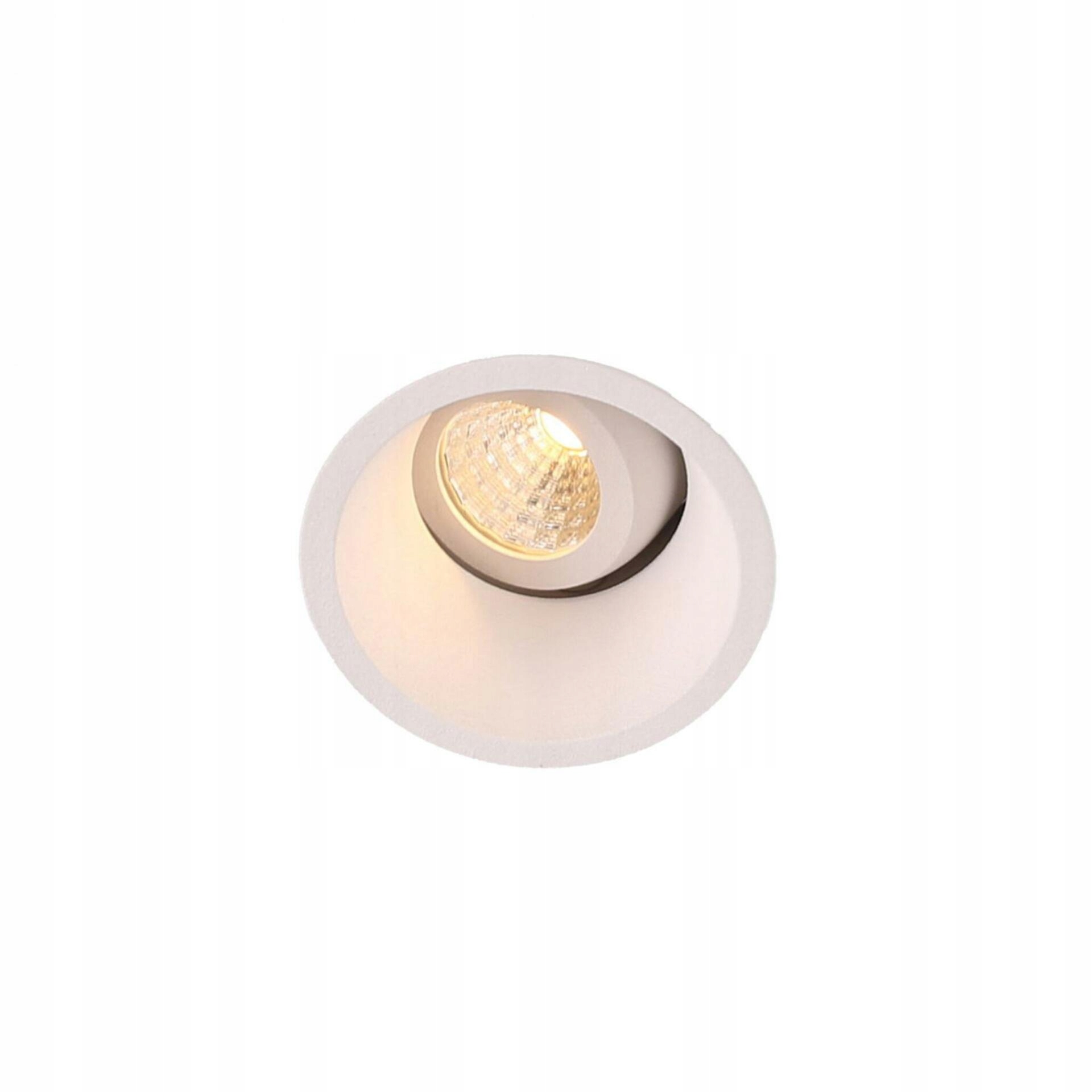 Faro Fox 50 biele nastaviteľné zapustené Led svietidlo, 5W, 2700K, 344lm, IP2