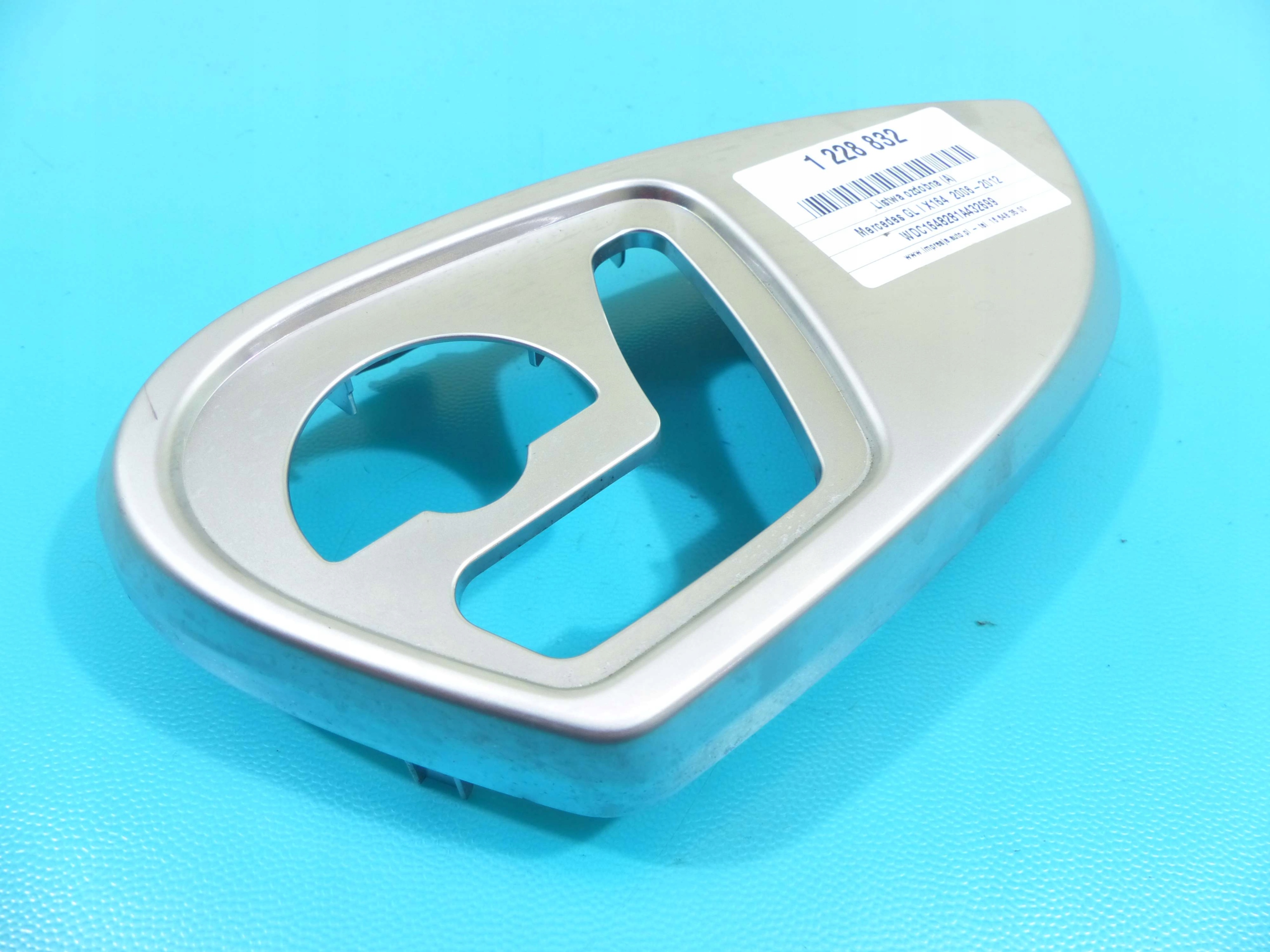 LISTWA DEKOR FOTELA LEWY PRZÓD MERCEDES GL I X164