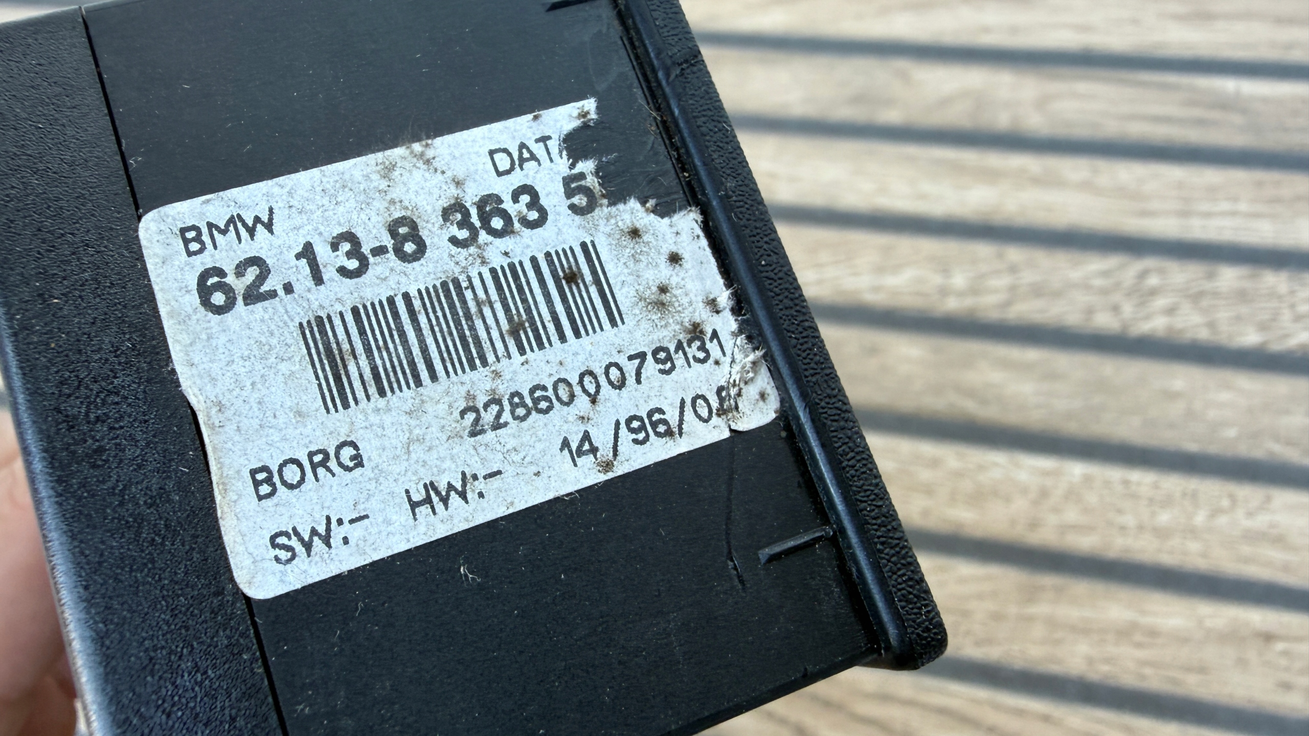 PANEL OGRZEWANIA BOCCHETTE Schermo BMW 3 E36 621383635 KA26/01QW