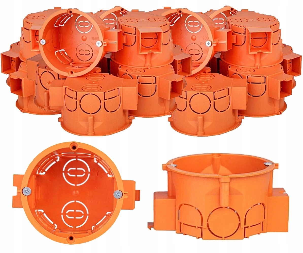 Elektrická podomítková spojovací krabice Krátká deska 60 mm 100 ks Pawbol