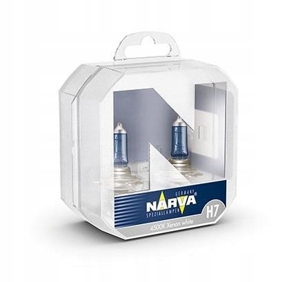 

2x H7 Narva Range Power White 4500K Xenon Efekt