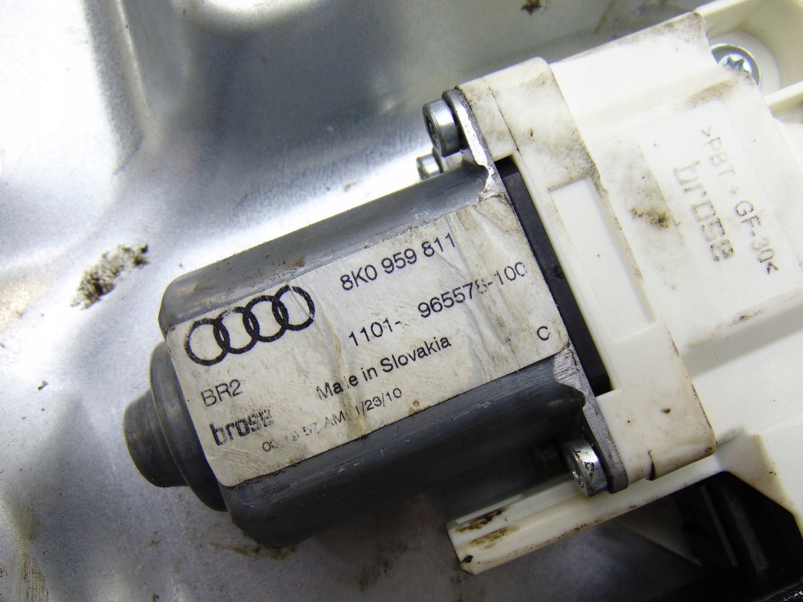 mechanism left front electrical SKODA YETI and