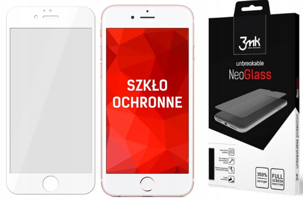 

iPhone 6S/6 |Szkło trwałe NIEPĘKAJĄCE|3MK NeoGlass
