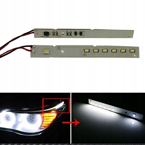 

Led Brewki Białe Eyebrows Bmw E60 E61 LCI 2007-10