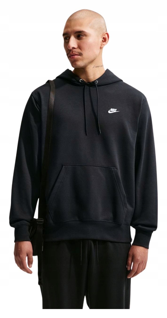 Mikina Nike Club Ft Po Hoodie černá FN3866 010 vel. S