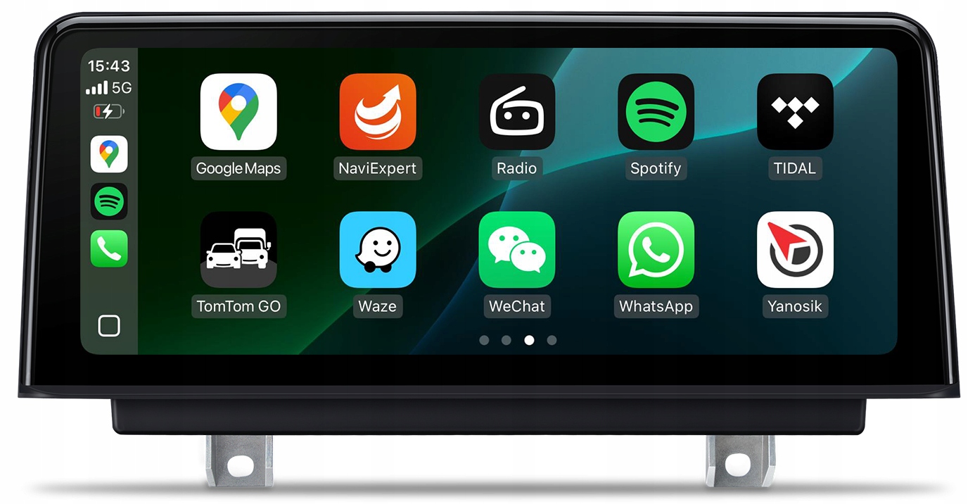 Bmw F30 F31 F34 Nbt Rádio Navigace Android Auto Apple Carplay Linux