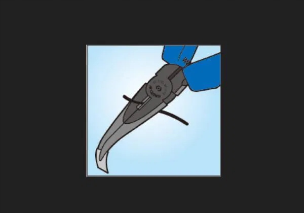 SZCZYPCE UNIWERSALNE WĄSKIE WYGIETE MINI UCHWYT PP+PPR 130mm King Tony Marka King Tony