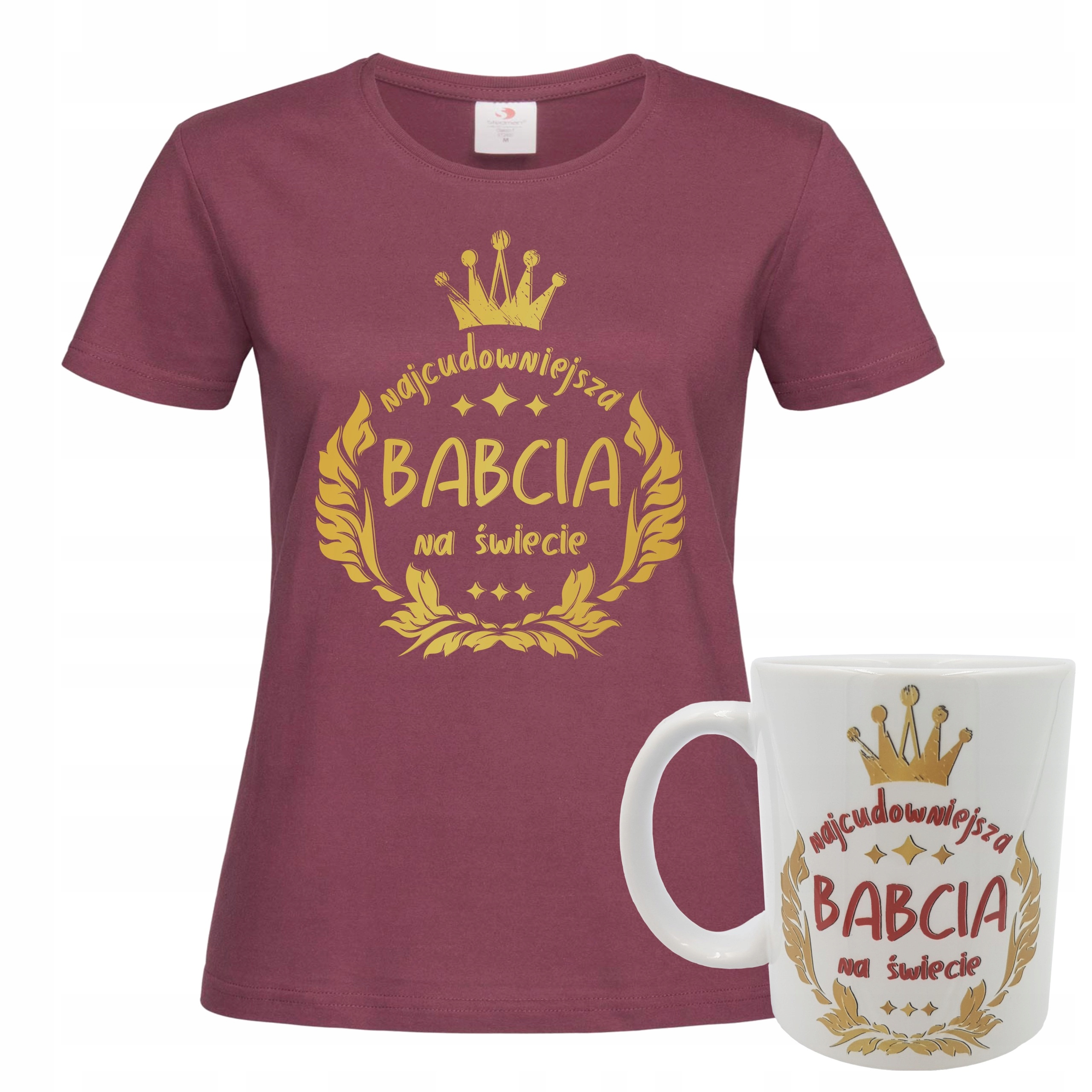 

Z okazji Dnia Babci zestaw koszulka kubek