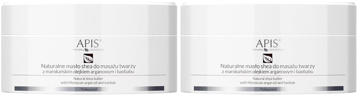 2 x Apis Bambucké máslo pro masáž obličeje s marockým arganovým olejem 100 g