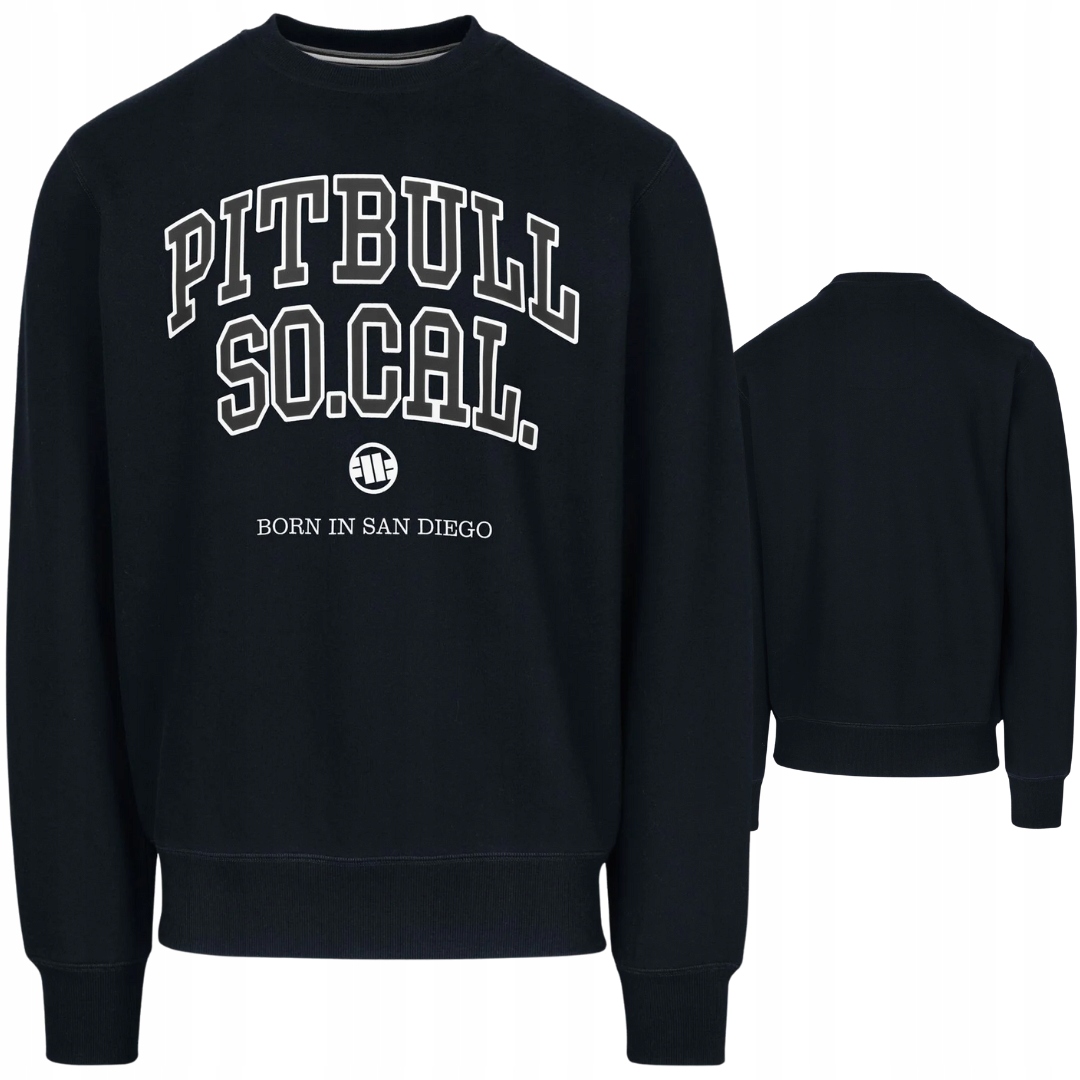 Pitbull West Coast Pánská Mikina So Cal Tmavě Modrá Dark Navy L