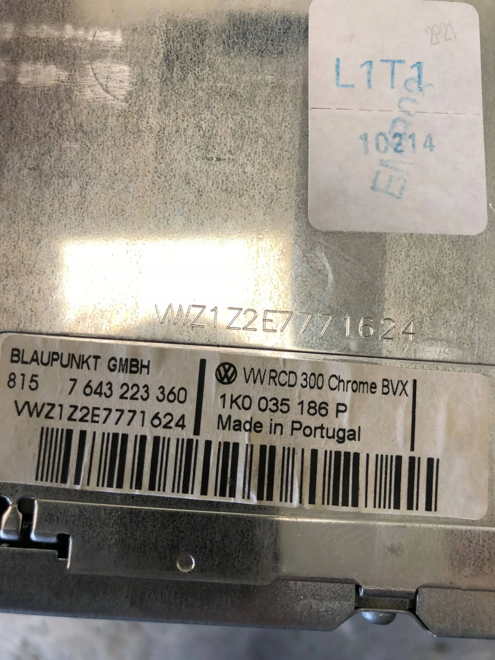RADIO CD VW GOLF V 1K0035186P