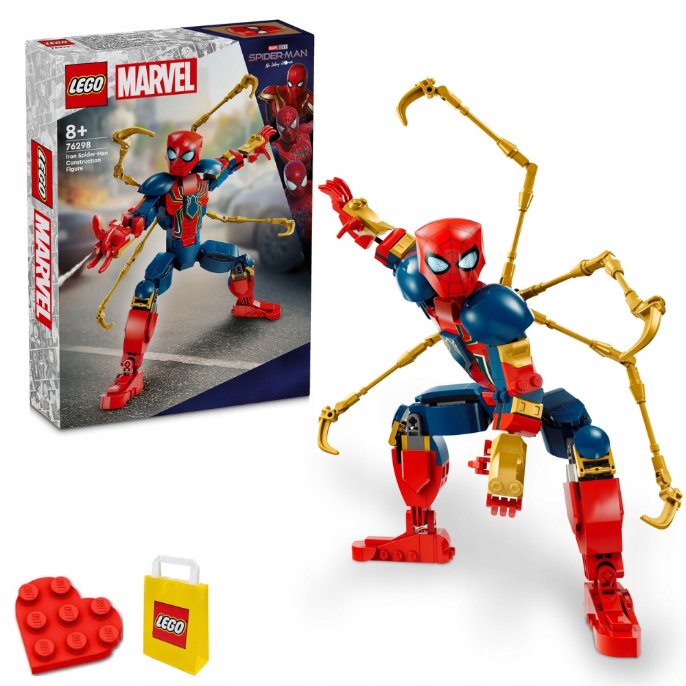 Lego Marvel Heroes Figurka Iron Spider-Mana 76298